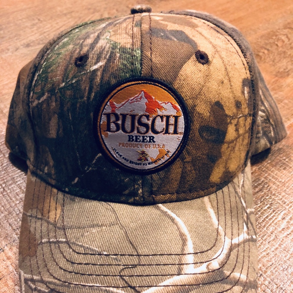 Busch Beer Camo SnapBack Hat